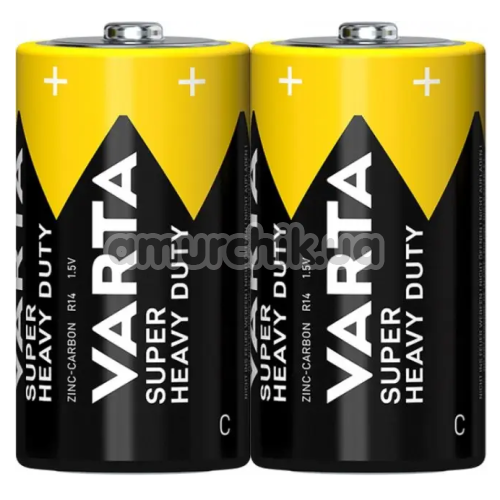 Батарейки Varta Super Heavy Duty C, 2 шт