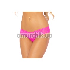 Трусики-стрінги Fancy Schmancy Lace Thong, рожеві - Фото №1