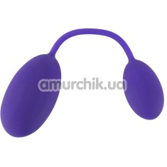 Набір з 2 кульок GoGasm Pussy & Ass Balls, фіолетовий - Фото №1