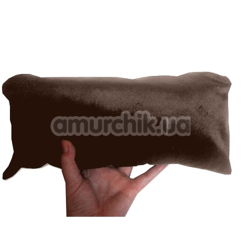 Подушка с секретом Petite Plushie Pillow, коричневая