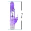 Вибратор Jelly Glitters Dual Teaser, фиолетовый - Фото №6