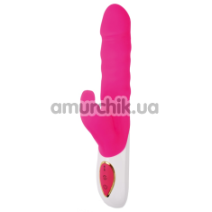 Вибратор с пульсацией Intimate Melody Thumping Thrusting Vibrator, розовый - Фото №1