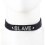 Чокер DS Fetish с надписью Slave, чёрный - Фото №5