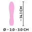Вибратор Mini Vibrator Cuties 554200, розовый - Фото №6