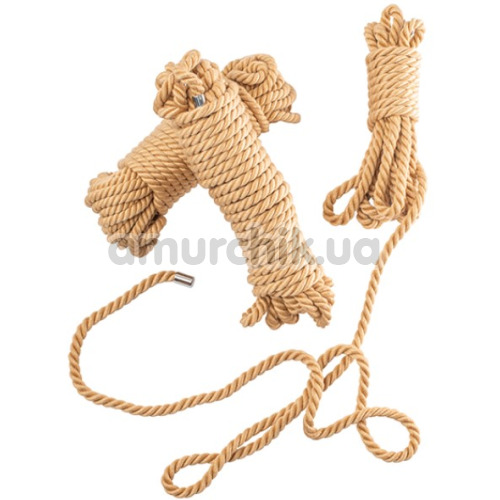 Мотузка Guilty Pleasure Premium Collection Bondage Rope 5m, тілесна