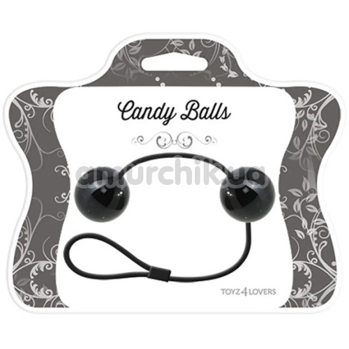 Вагінальні кульки Candy Balls, чорні