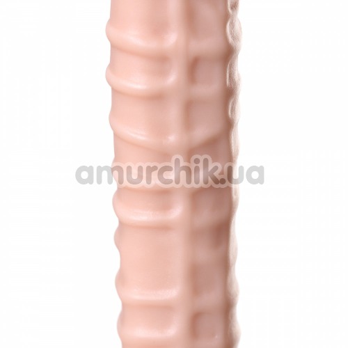 Фалоімітатор Real Stick Nude 13.6, тілесний