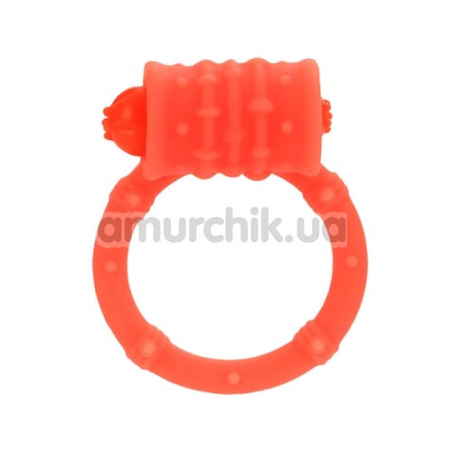 Виброкольцо Posh Silicone Vibro Ring, оранжевое - Фото №1