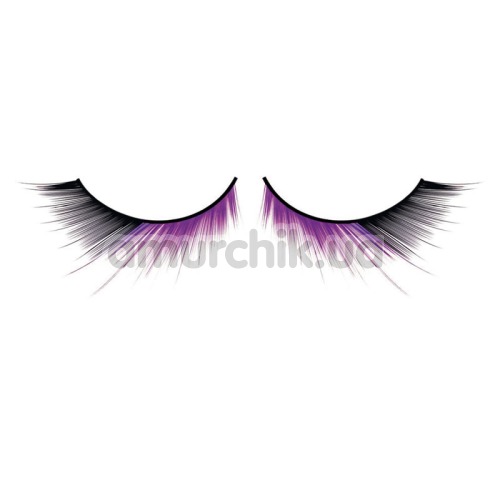 Ресницы Black-Purple Deluxe Eyelashes (модель 539) - Фото №1