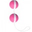Вагинальные шарики Joyballs Trend, малиново-белые - Фото №1