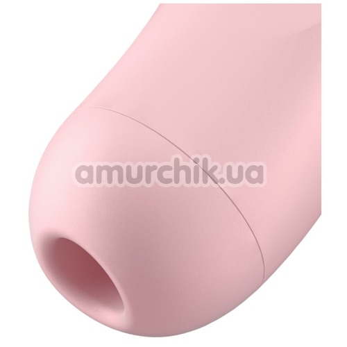 Симулятор орального секса для женщин Satisfyer Curvy 2+, розовый