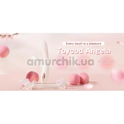 Вібратор BeYourLover Angela, білий