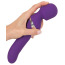 Универсальный массажер Javida Wand & Pearl Vibrator, фиолетовый - Фото №4