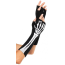 Рукавички Leg Avenue Skeleton Fingerless Gloves, чорні - Фото №0