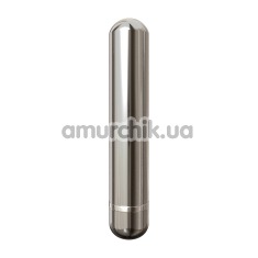 Вибратор Pure Aluminium Large, серебряный - Фото №1