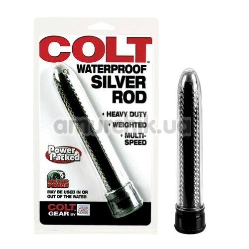 Вибратор COLT Waterproof Silver Rod