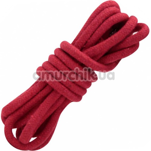 Веревка sLash Bondage Rope Red 3м, красная