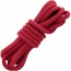 Веревка sLash Bondage Rope Red 3м, красная - Фото №3