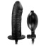 Анальний розширювач Bigger Joy Inflatable Penis, чорний - Фото №1