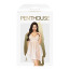 Комплект Penthouse Lingerie Naughty Doll, білий: пеньюар + трусики-стрінги - Фото №3