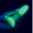 Набор анальных пробок B-Vibe Asstronaut, светящийся в темноте - Фото №17