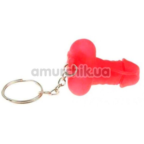 Брелок у вигляді пеніса Dicky Keychain, червоний