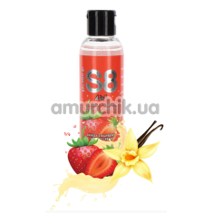 Оральный лубрикант для массажа с согревающим эффектом Stimul8 S8 4 In 1 Vanilla Strawberry Whipped Cream, 125 мл - Фото №1
