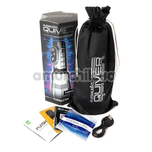 Fleshlight Quiver з вібрацією та підігрівом (Флешлайт Квівер)
