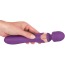 Універсальний масажер Javida Double Vibro Massager, фіолетовий - Фото №6