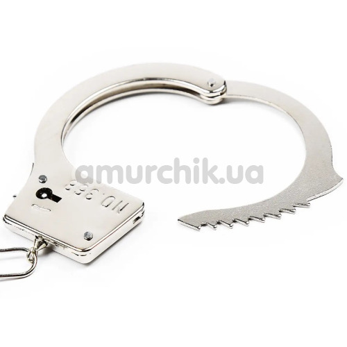 Наручники DS Fetish Metal Handcuffs, серебряные