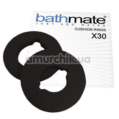 Кольцо для гидропомпы Bathmate X30 Hydromax 7 Cushion Rings, чёрное - Фото №1