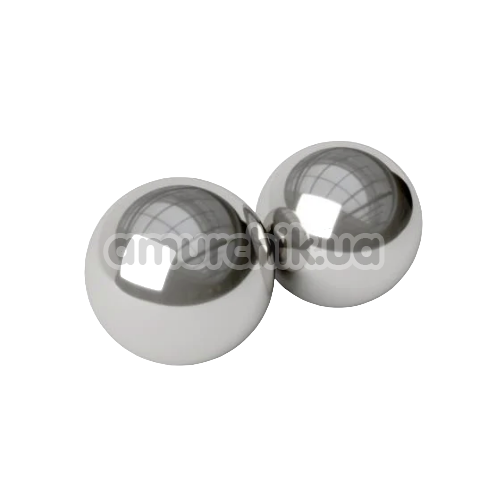 Вагинальные шарики Noir Stainless Steel Kegel Balls, серебряные