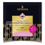 Лубрикант Sensuva Ultra-Thick Hybrid Formula Cotton Candy - цукрова вата, 6 мл - Фото №1