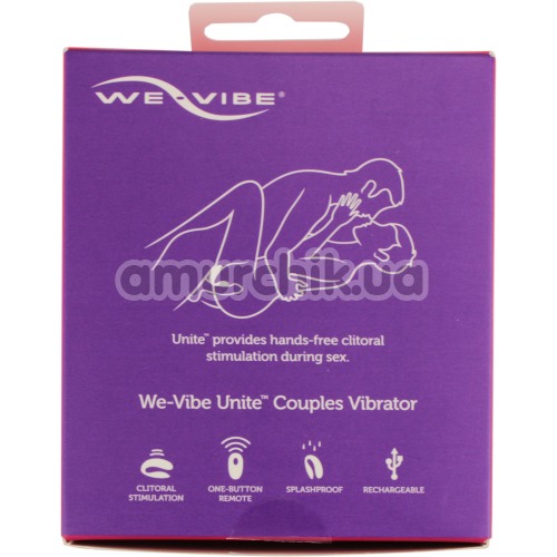 Вібратор We - Vibe Unite 2 Purple (ви вайб юнайт фіолетовий)