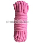 Мотузка sLash Bondage Rope Pink, рожева - Фото №1