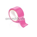 Бондажная лента Pleasure Tape, розовая - Фото №1