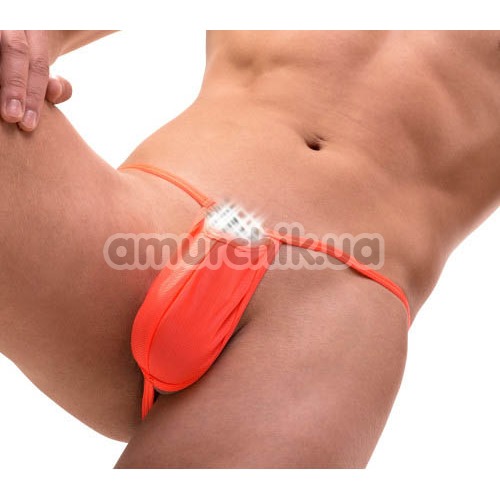 Трусы-стринги мужские с отверстием Svenjoyment Underwear, красные