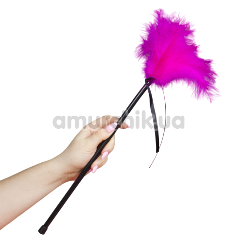 Перышко для ласк Secret Play Fuchsia Feather Tickler, розовое