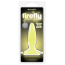 Анальная пробка Firefly Pleasure Plug Mini, желтая - Фото №2