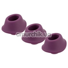 Набор насадок на симулятор орального секса для женщин Womanizer Premium, Classic (Size M), фиолетовый - Фото №1