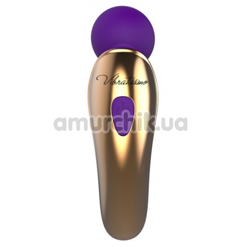 Клиторальный вибратор Amor Vibratissimo Little Want, золотисто-фиолетовый