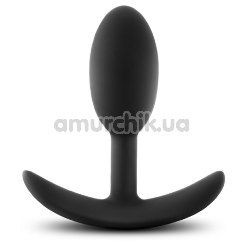 Анальная пробка Luxe Wearable Vibra Slim Plug Small, черная - Фото №1