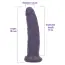 Фаллоимитатор с ароматом ежевики Delicious Dildo Berries 19.5 см, фиолетовый - Фото №6