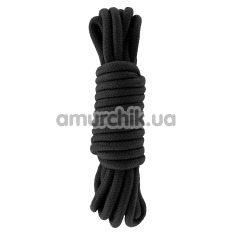 Мотузка Hidden Desire Bondage Rope 5, чорна - Фото №1