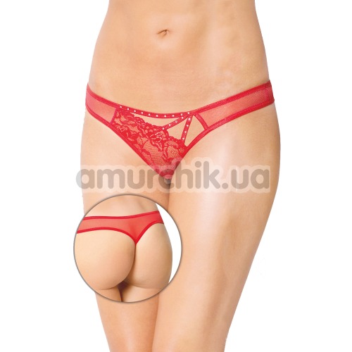 Трусики-стринги Thongs (модель 2441), красные