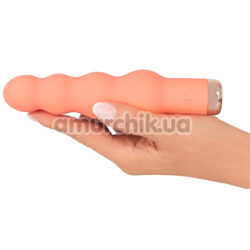 Вибратор Peachy Mini Beads Vibrator, оранжевый