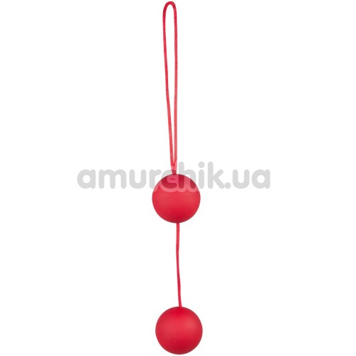Вагинальные шарики Velvet Red Balls красные