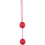 Вагинальные шарики Velvet Red Balls красные - Фото №3