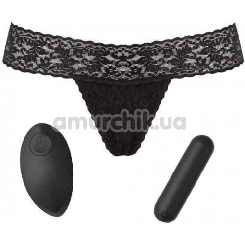 Клиторальный вибратор Love To Love Secret Panty 2, черный - Фото №1