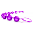Анальная цепочка B Yours Basic Beads, фиолетовая - Фото №1